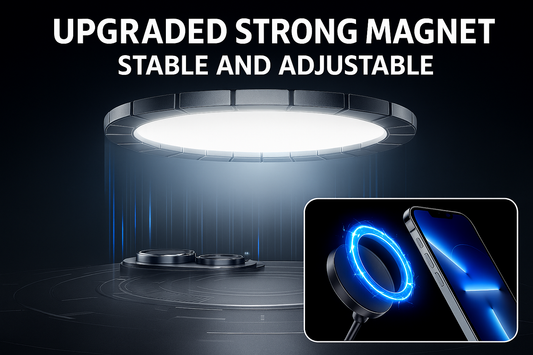 K007 Magnetic Mount – 360° Flex, Anywhere!